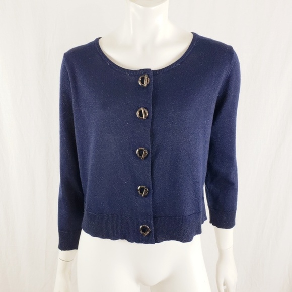 Calvin Klein Collection Sweaters - Calvin Klein Shrug w/ Grommets